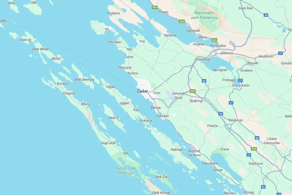 Villa-Miri-Privlaka-Location-Map