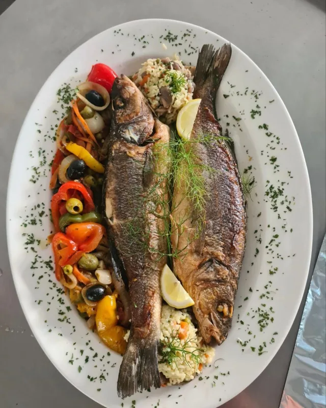 Villa Miri Privlaka Services Dinner Like Dalmatian, Grilled Fish