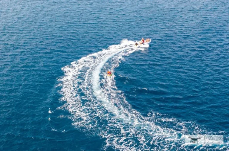 Villa Miri Privlaka Services water skiing drone shoot