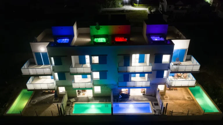 Villa Miri Privlaka Villa Miri K3 Complex Night