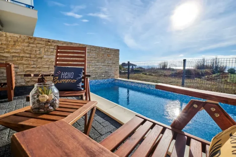 Villa Miri Privlaka Villa Miri K3 Pool Chairs View