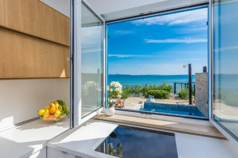 Villa Miri Privlaka Villa Miri Lavender Kitchen Window Opened